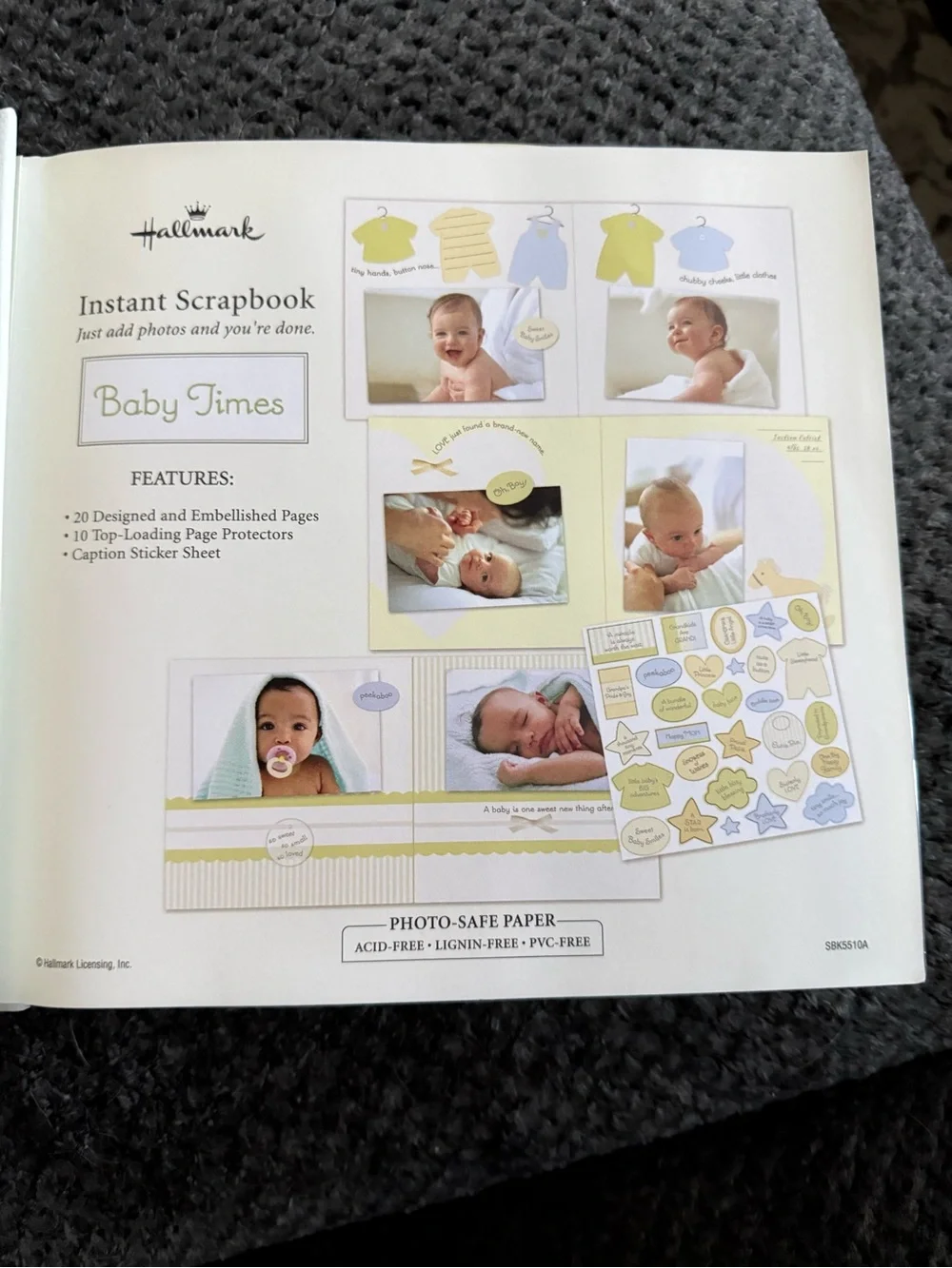 Hallmark baby themed